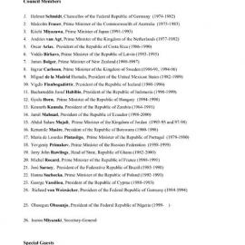 4. Moscow Plenary LOP [list of participants]