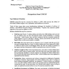2k.  UNICEF Paper