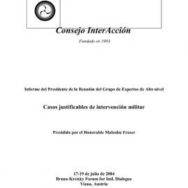3c. EG [expert group] Report - Military Intervention (Spanish)