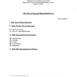 3f. Simpson - Iraq War and Int'l Law