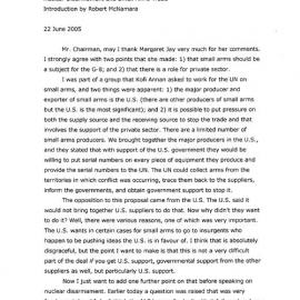 2e. McNamara Statement