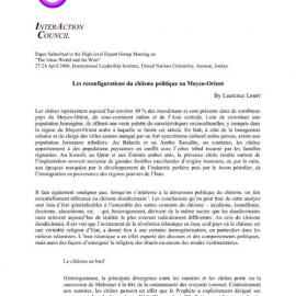 3q. Louer (Reconfigurations du chiisme au MO arabe)