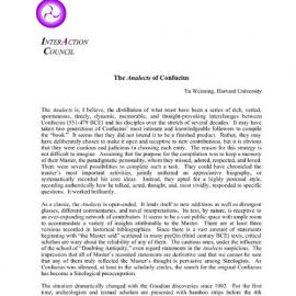 2w Tu Weiming - Analects of ConfuciusB