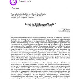 2x. Tu_Beyond the "Enlightenment Mentality