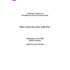3a. EG [expert group] Report'.ColdWar