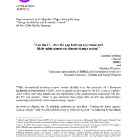 3i. Tubiana& Wemaere, Can the EU close the gap