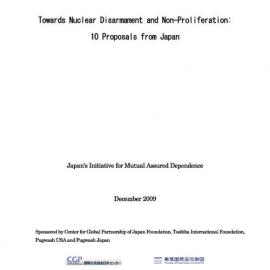 2j. Suzuki, Towards Nuclear Disarmament and Non-Proliferation