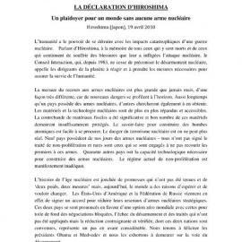 4c. HiroshimaDeclaration_(French)