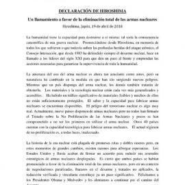 4d. HiroshimaDeclaration (Spanish)