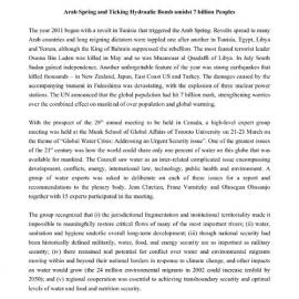 1. Quebec City Meeting - Background and Summary