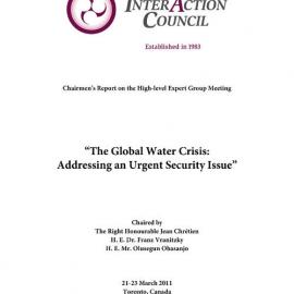 2a. EG [expert group] Report on Water
