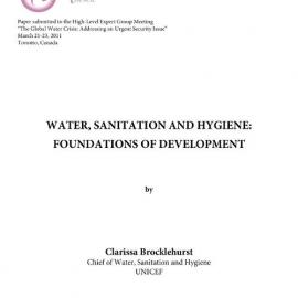 2c. Brocklehurst -Water, Sanitation & Hygiene