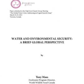 2d. Maas - Water & Environmental Security