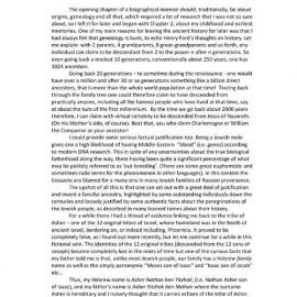 [Memoir of Professor Anthony Klein]