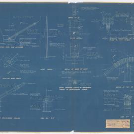 Roof Structure and Cable details (4), Sidney Myer Music Bowl