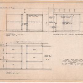 Sidney Myer Music Bowl Shower Partition Details