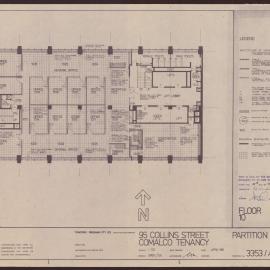 '95 Collins Street, Comalco Tenancy, Partition layout
