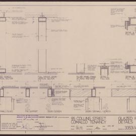'95 Collins Street, Comalco Tenancy, Glazed partition details