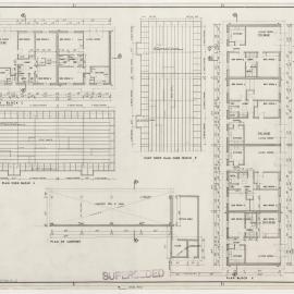 Knottywood Flats, at 63 Wattle Road, Hawthorn. Plans Block C and E