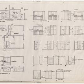 Knottywood Flats, at 63 Wattle Road, Hawthorn. Room Details Block C and E