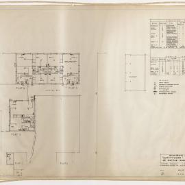 Knottywood Flats, at 63 Wattle Road, Hawthorn. Electrical Layout