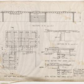Knottywood Flats, at 63 Wattle Road, Hawthorn. Roof Details