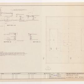 Aberfeldie Flats, Alternative Roof Details
