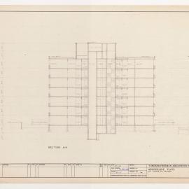 Aberfeldie Flats, 557 Toorak Rd, Section A-A