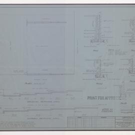 Aberfeldie Flats, 557 Toorak Rd, Toorak, structural drawing [garden]