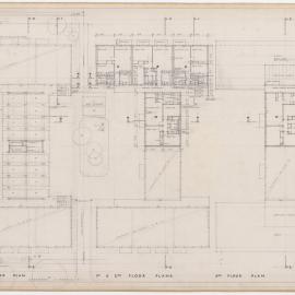 Architectural drawing, Hotham Gardens Project