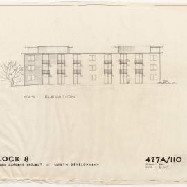 Architectural drawing, Hotham Gardens Project