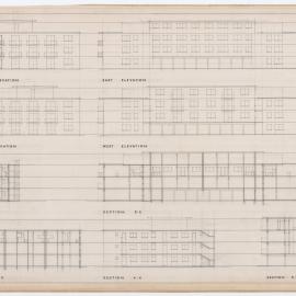 Architectural drawing, Hotham Gardens Project
