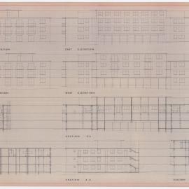 Architectural drawing, Hotham Gardens Project