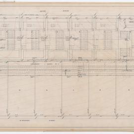 Architectural drawing, Hotham Gardens Project
