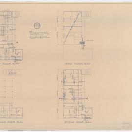 Architectural drawing, Hotham Gardens Project
