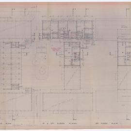 Architectural drawing, Hotham Gardens Project