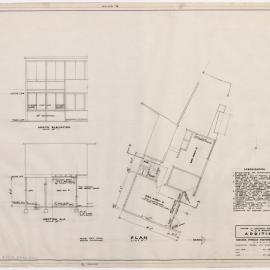 House in Coronet Grove, Beaumaris, for M D Gibson. Additions