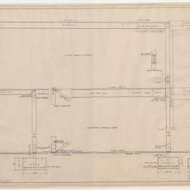 House in Coronet Grove, Beaumaris, for M D Gibson. Front Elevation