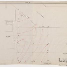 House in Coronet Grove, Beaumaris, for M D Gibson. Survey Plan