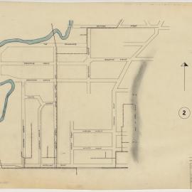 Precut Housing for the Victorian Railways. Site Development Investigation, Site No. 2 North Essendon, M.M.B.W. Plan 129