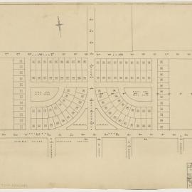 Precut Housing for the Victorian Railways. Site Development Sunshine.