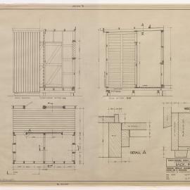 Precut Housing - Series 2. Manufacturing Drawing. Construction Components. Back Porch