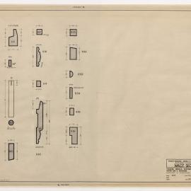 Precut Housing - Series 2. Manufacturing Drawing. Joinery Components. Wrot Sections