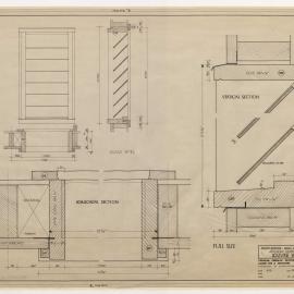Precut Housing - Series 2. Manufacturing Drawing. Joinery Components. Louvre Windows