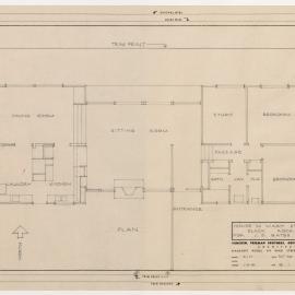 House Mary Street, Blackrock for J D Gates Esq. Plan