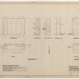 House for J D Gates Esq. Wardrobe Details