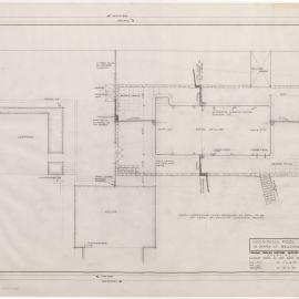 [House for J D Gates Esq]. 19 Mary Street, Beaumaris. Swimming Pool.