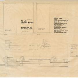Estates House. Hoarding Details