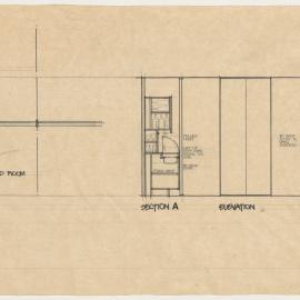 Estates House. Desk Sketch Design. Bar Unit for Victorian Agency