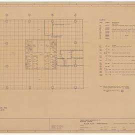 Estates House. Floor Plan - Partitioning. Demonstration Suite - Floor Two